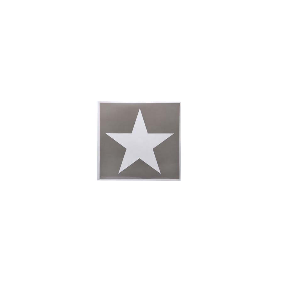 Sjabloon sticker U.S. star klein - Ultrasstuff Webshop